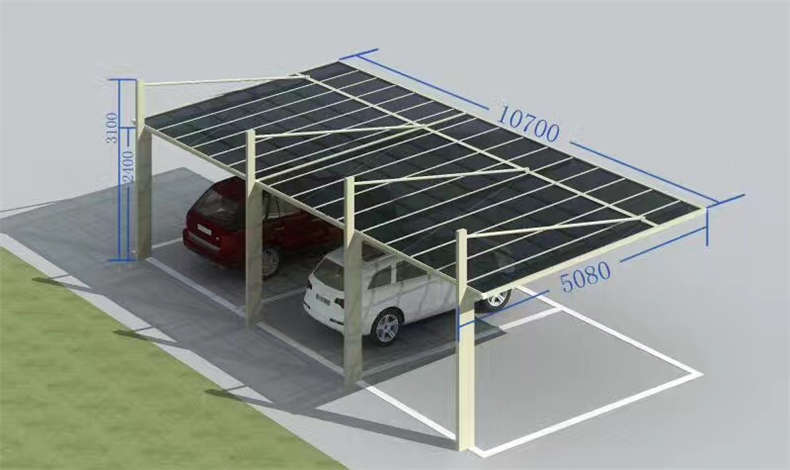 鋁合金車棚的頂棚坡度應該是多少