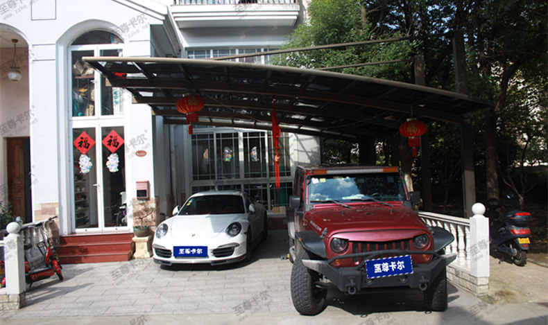 停車棚價(jià)格是怎么計(jì)算的？17年車棚廠家至尊卡爾告訴你