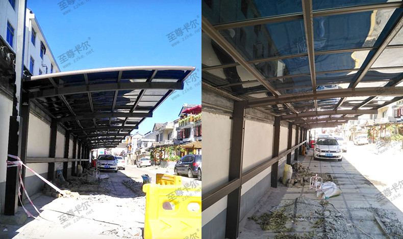 【周莊古鎮】免費測量設計（r字形車棚）