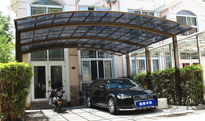 裝膜結構遮陽雨棚后悔了，雨棚遮陽棚到底該怎么選？