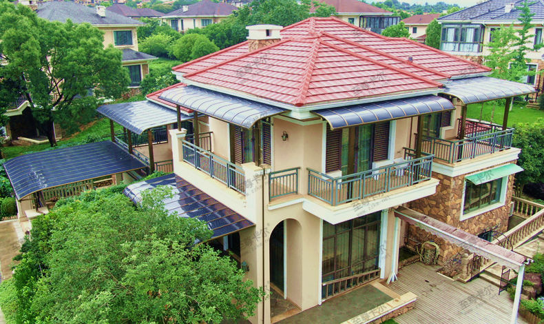 別墅雨棚怎么選，必須參考這套別墅雨棚效果圖大全