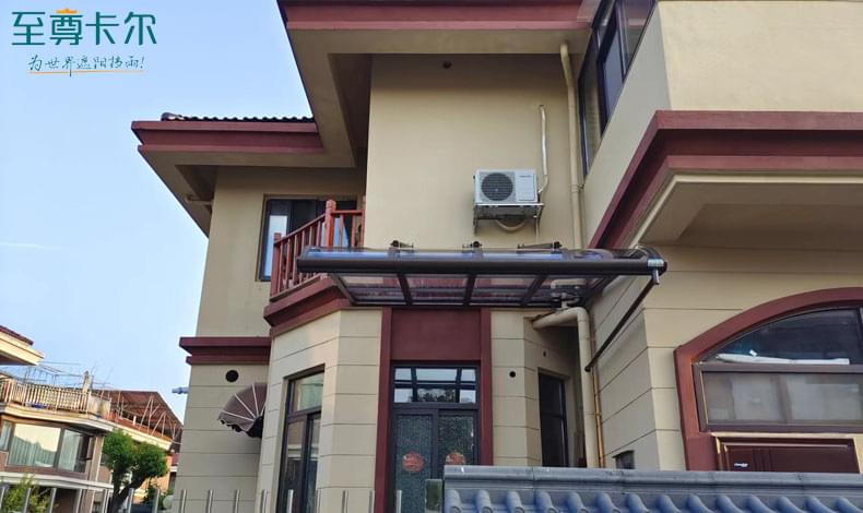 門頭遮雨棚圖片？屋檐雨棚圖片大全？