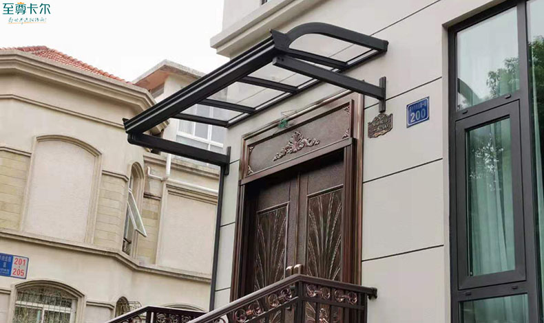 天津遮陽棚？大門雨棚效果圖大全？