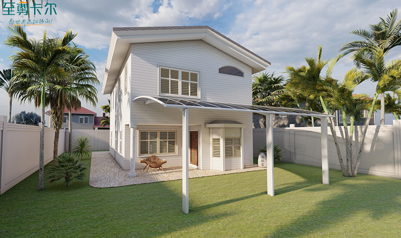 武漢哪里有做雨棚的？耐力板雨棚效果圖？