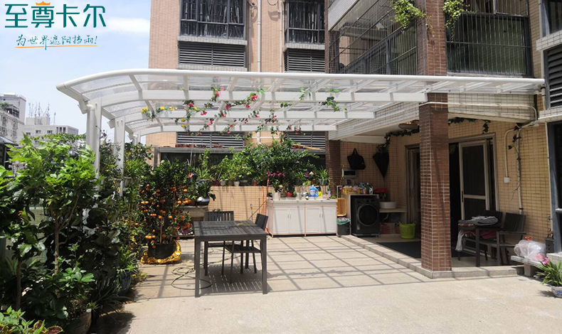 別墅戶外遮陽棚價(jià)格？別墅遮陽棚圖片？