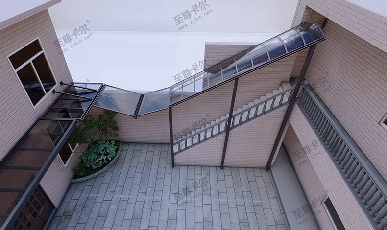 露天自動(dòng)扶梯雨棚？雨棚制作廠家？